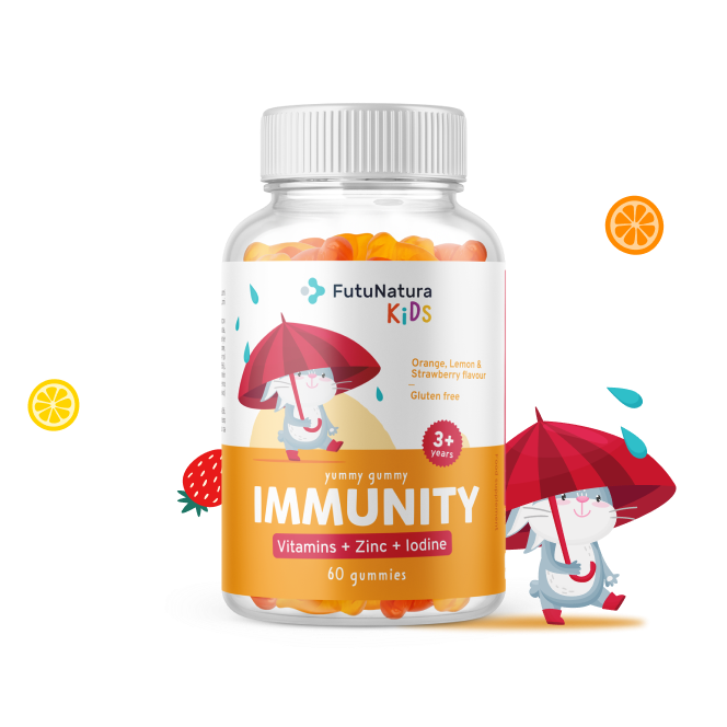 IMMUNITY – Gominolas infantiles para el sistema inmunitario