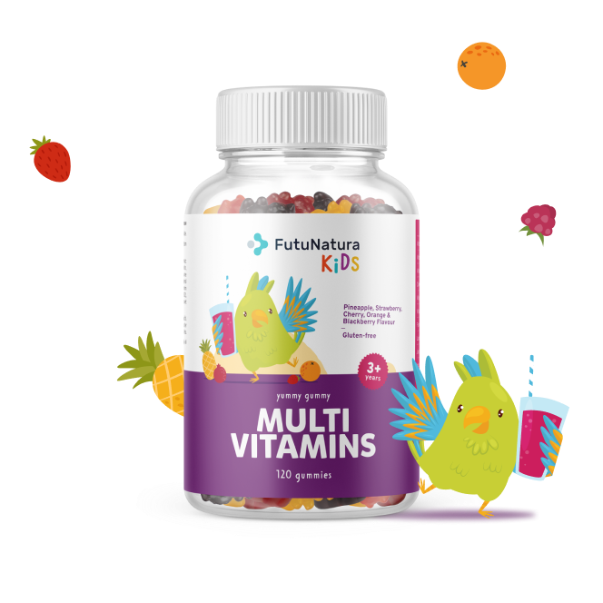 MULTI VITAMINS – Gominolas multivitamínicas infantiles