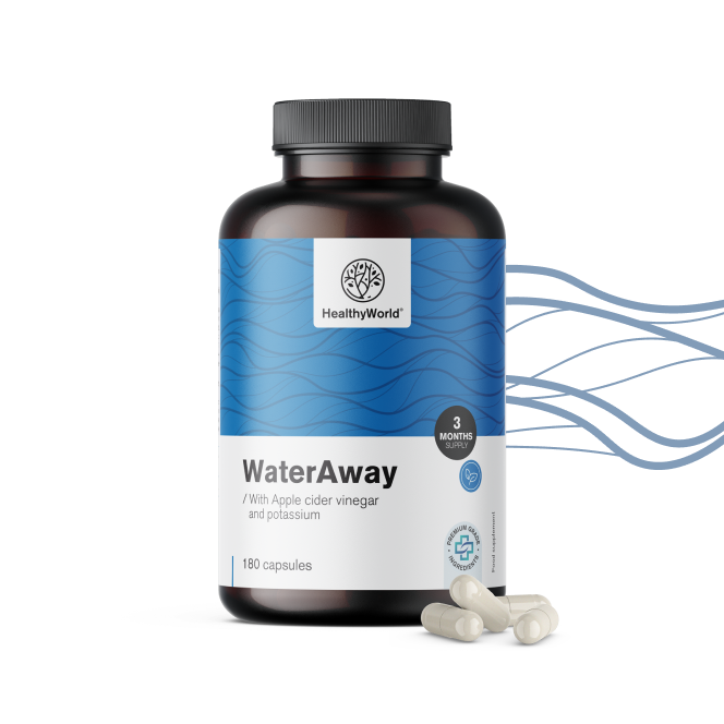 WaterAway – cápsulas para eliminación de agua