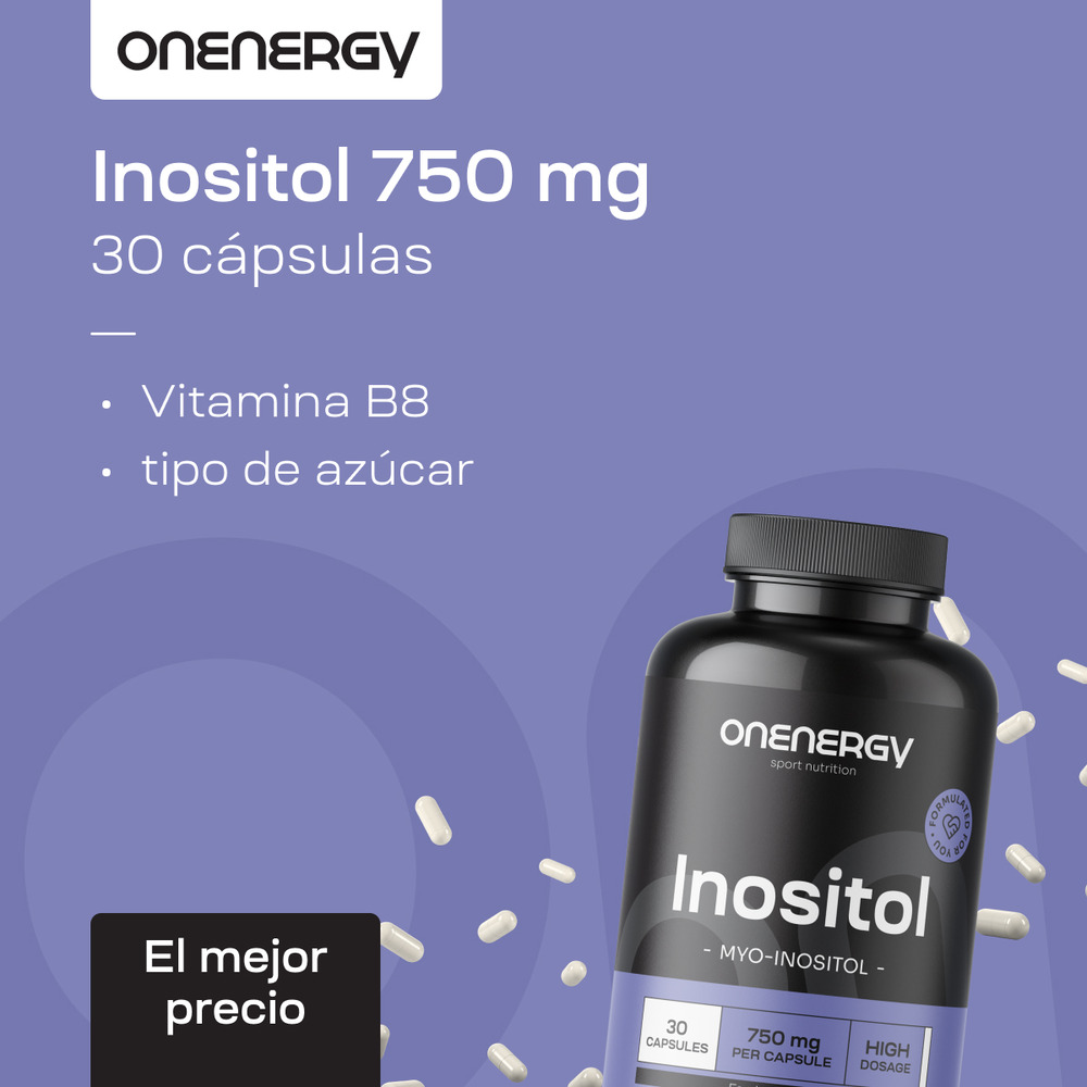 Inositol 750 mg, 30 cápsulas - FutuNatura.es