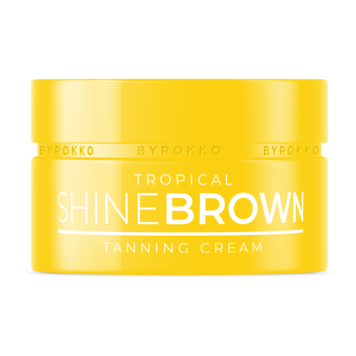 Shine Brown crema bronceadora - Tropical, 190 ml