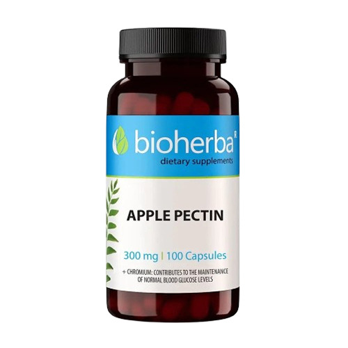 Cápsulas con pectina de manzana.