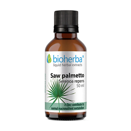 Tintura de Saw Palmetto.
