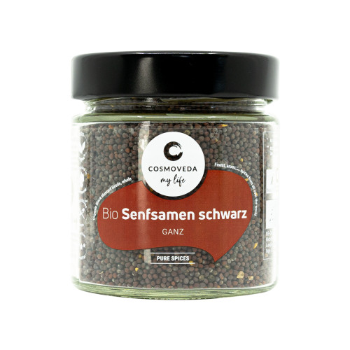 Semillas de mostaza BIO - negra, entera, 130 g