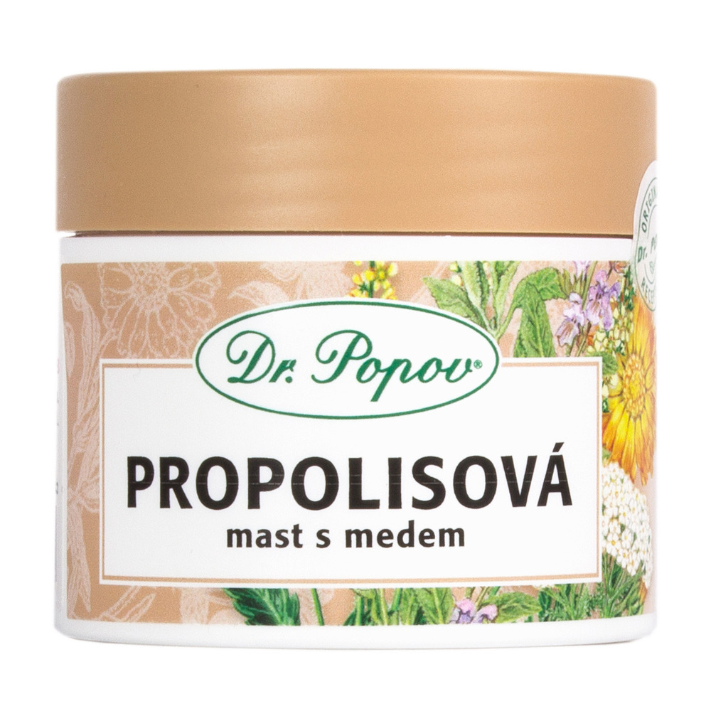 Pomada de propóleo con miel