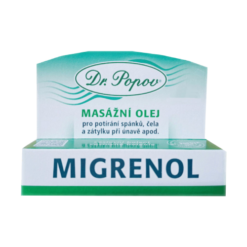 Migrenol roll-on aceite de masaje, 6 ml