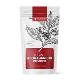 Ashwagandha orgánica en polvo, 250 g