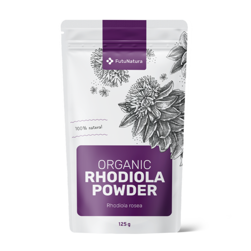 BIO Raíz de rodiola en polvo, 125 g