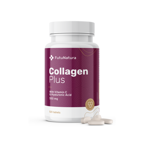 Colágeno + vitamina C + ácido hialurónico, 120 comprimidos