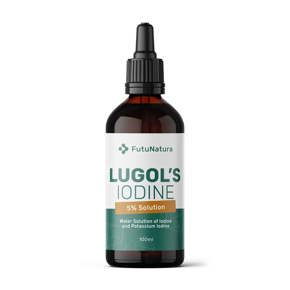 Solución de Lugol al 5%.
