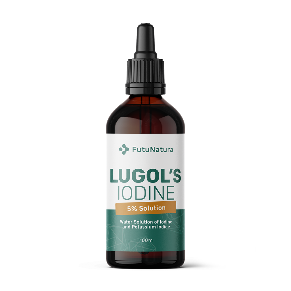 Solución de Lugol al 5%.