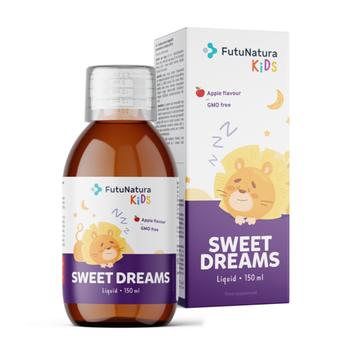 Sweet Dreams – Complemento alimenticio líquido infantil para dormir, 150 ml