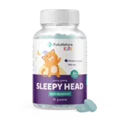 SLEEPY HEAD - Las gomitas para dormir para niños, 30 gomitas 
