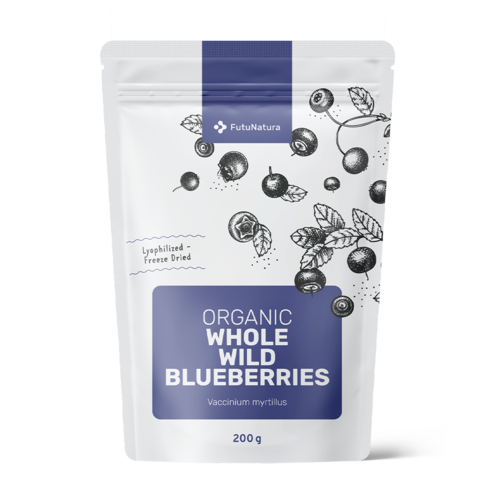 BIO Arándanos silvestres – enteros, 200 g