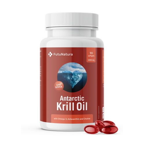 Aceite de krill 1200 mg, 90 cápsulas blandas