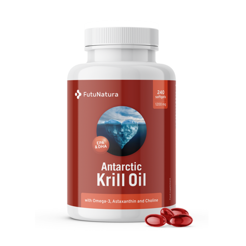 Aceite de krill 1200 mg, 240 cápsulas blandas