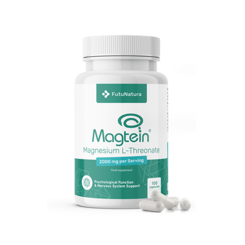 Magnesio L-treonato Magtein® 2000 mg, 100 cápsulas