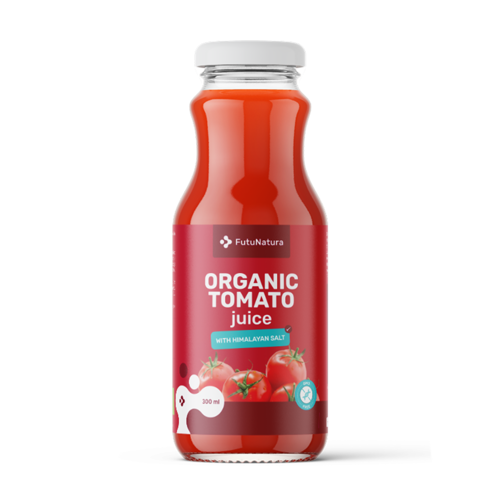 BIO Zumo de tomate con sal del Himalaya, 300 ml