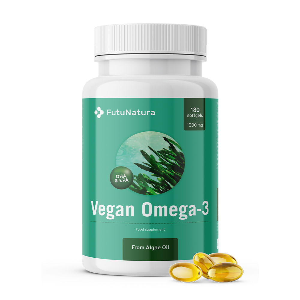 Omega 3 vegano de algas