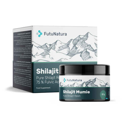 Shilajit Mumie resina – 75 % de ácido fulvico, 30 g