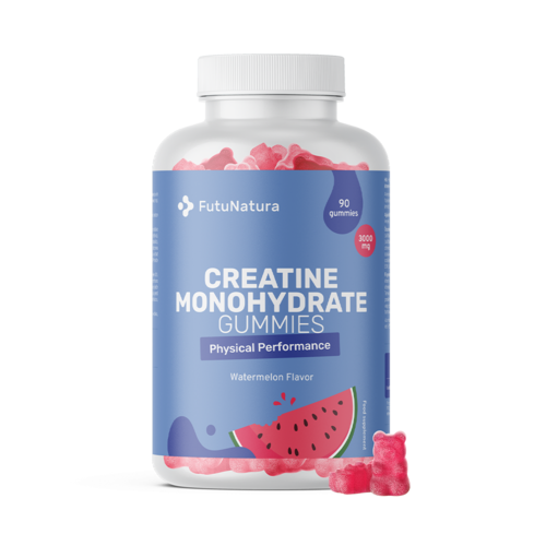 Monohidrato de creatina 3000 mg – sandía, 90 gominolas