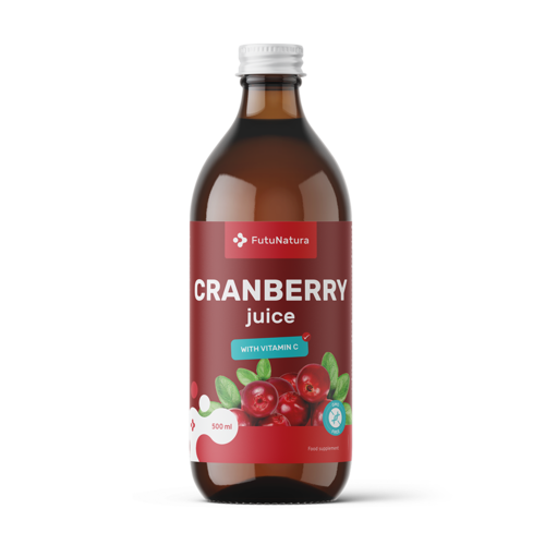 Zumo de arándanos rojos, 500 ml