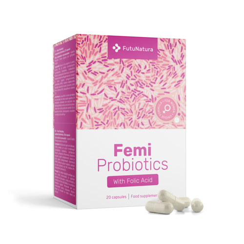 Femi Probiotics – para mujeres, 20 cápsulas