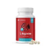L-arginina 500 mg, 180 cápsulas