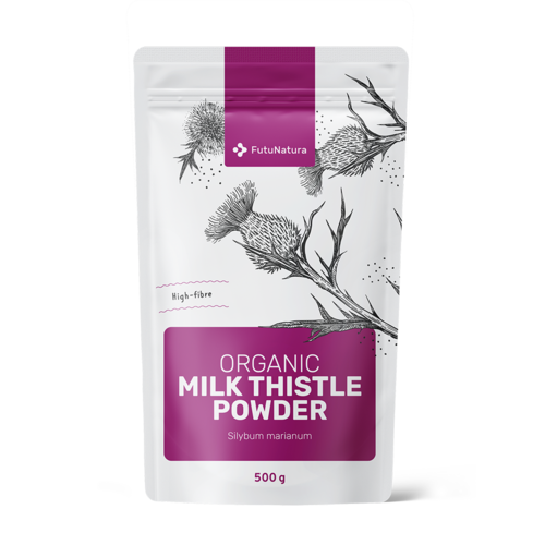 Cardo mariano en polvo BIO, 500 g