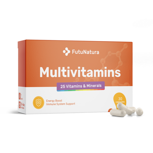 Multivitaminas - 25 vitaminas y minerales