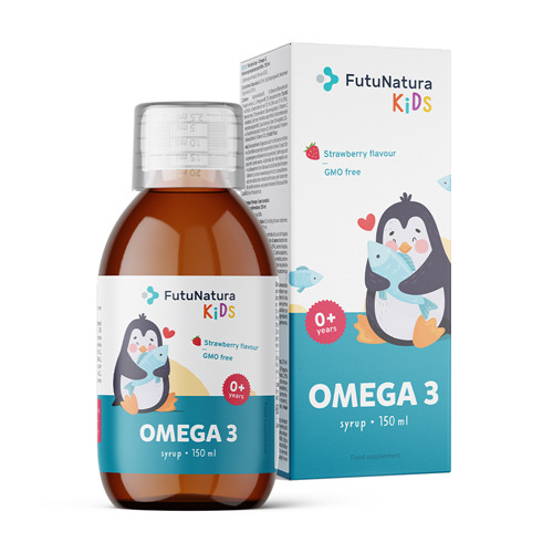 OMEGA 3 Jarabe para niños, 150 ml FutuNatura.es