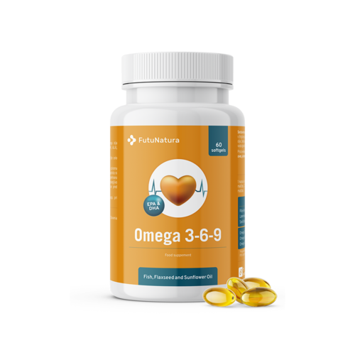 Omega 3-6-9, 60 cápsulas blandas