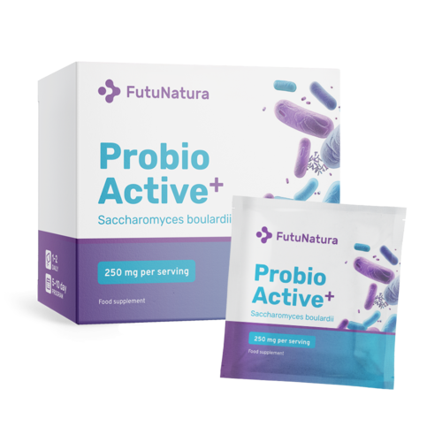 Probio Active PLUS - Saccharomyces boulardii 250 mg, 10 sobrecitos