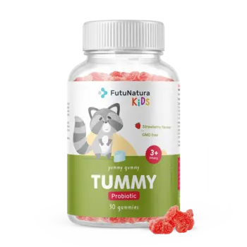 Caramelos de goma para niños para la digestión.