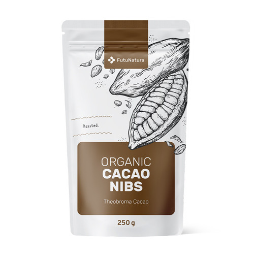 BIO Granos de cacao triturados