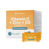 Vitamina C 500 + Zinc + D3 DIRECT, 30 sobres