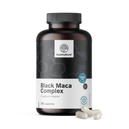 Complejo de maca negra 5000 mg, 180 cápsulas