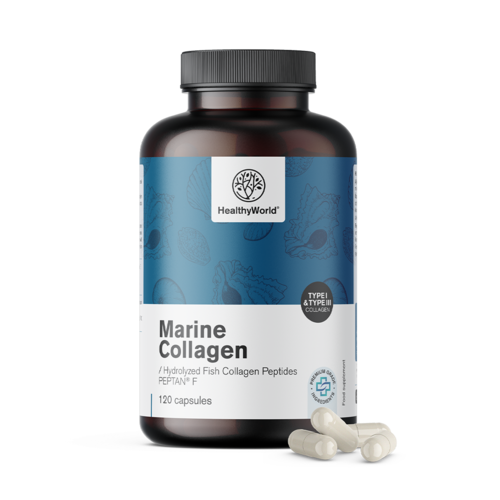 Colágeno marino 1170 mg, 120 cápsulas