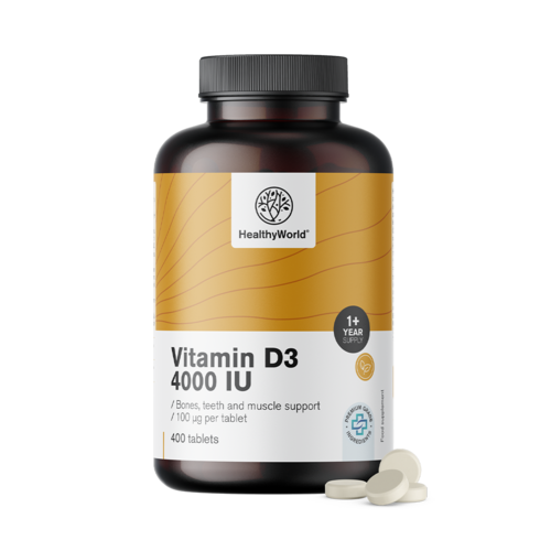 Vitamina D3 4000 UI XL.