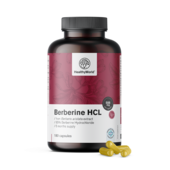 Berberina HCL 500 mg, 180 cápsulas