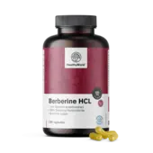 Berberina HCL 500 mg, 180 cápsulas