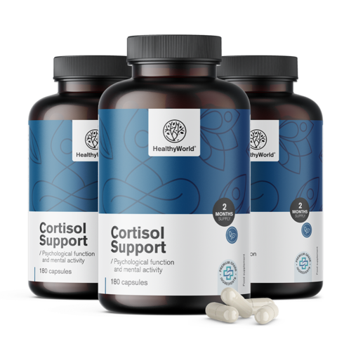3x Cortisol Support, en total 540 cápsulas