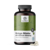 Ginkgo biloba y ginseng siberiano 6600 mg, 365 comprimidos