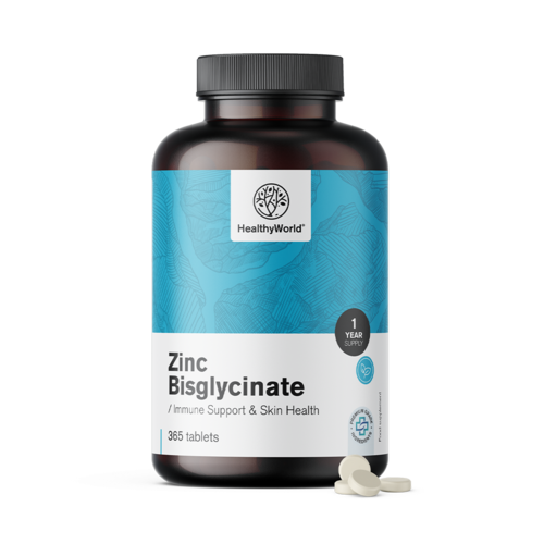 Citrato de zinc 15 mg en comprimidos.