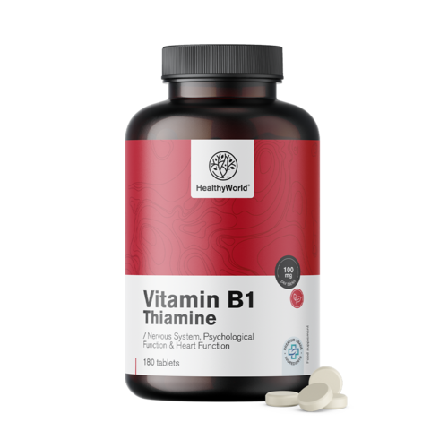 Vitamina B1 - tiamina 100 mg en comprimidos