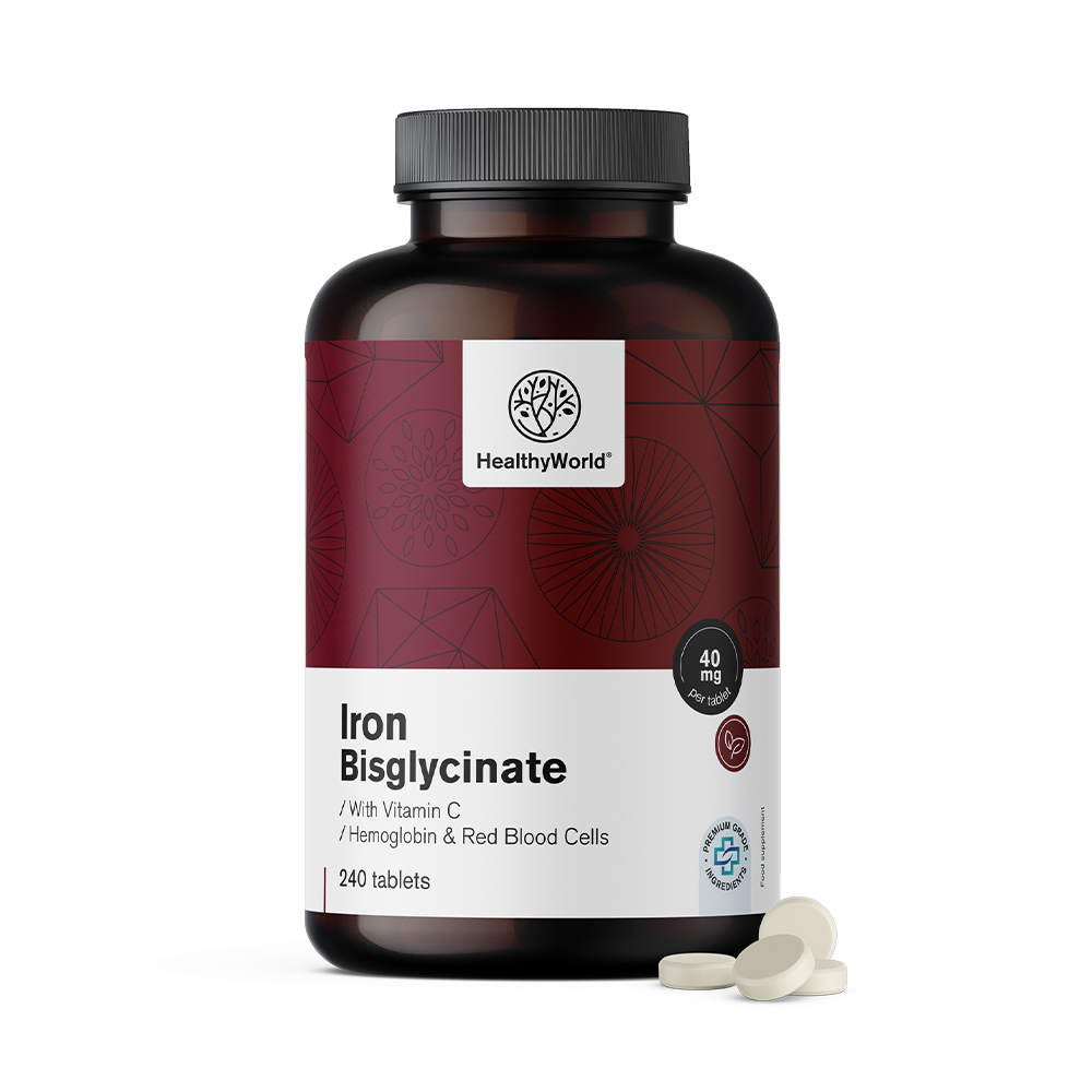 Glicinato de hierro con vitamina C