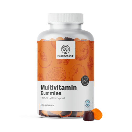 Multivitaminas, 120 gominolas