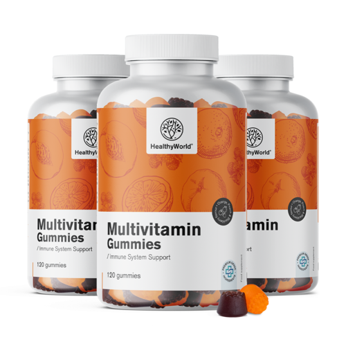 3x Multivitaminas, en total 360 gominolas