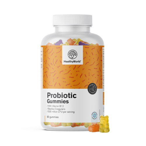 Probiotic - gominolas de cultivo microbiológico, 90 gominolas