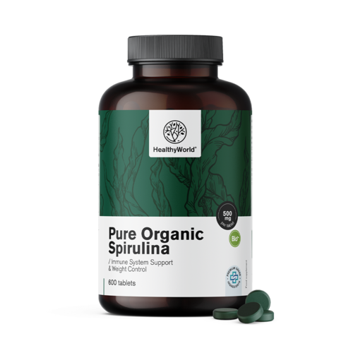 BIO Espirulina 500 mg, 600 comprimidos